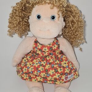 Ty BEANIE BAIES PRINCESS  Doll with Red and Yellow Dress